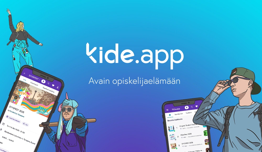 kide.app - avain opiskelijaelämään