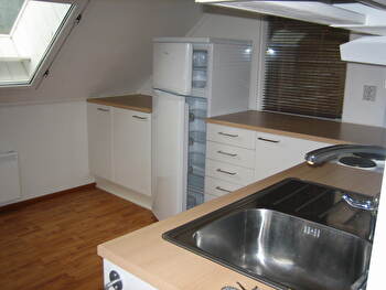 Vuokrattavana kaksio paritalosta