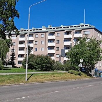 Kaksio liki keskustaa