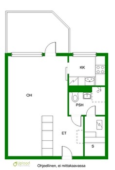 Kalustettu yksiö Hervannassa