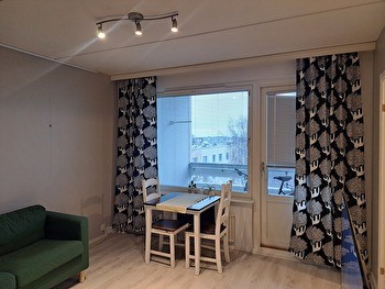 Alivuokrataan kalustettu yksiö Hervannan opiskelijankadulla