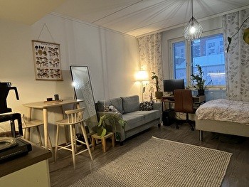 Yksiö Kalevasta 1.3. alkaen