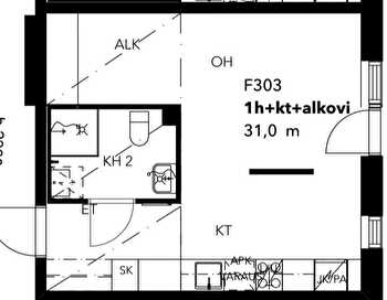 Kalustettu asunto kesäksi Pappilasta