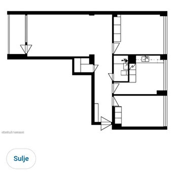 Huone kolmiosta vuokrattavana kesän ajaksi