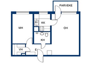 Asuntoilmoitus Keskusta kuva