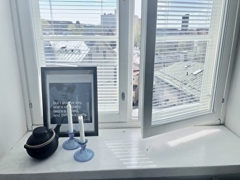 Ihana loft-yksiö keskustan kupeessa