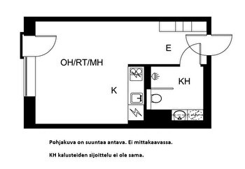 Viihtyisä yksiö Kangasalta