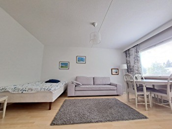 Upea kalustettu kaksio Tesomajärvellä
