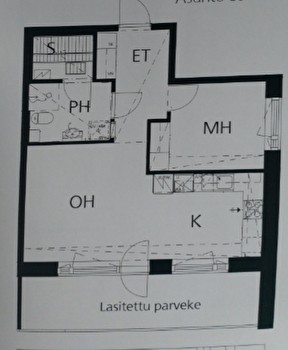 Moderni kämppä Hervannassa