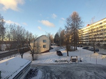 Kodikas 30,5 neliön kalustettu yksiö erillisellä keittiöllä