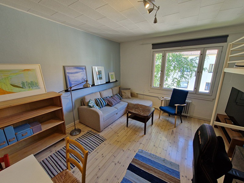 Vuokrataan tilava yksiö 39m² Härmälästä.