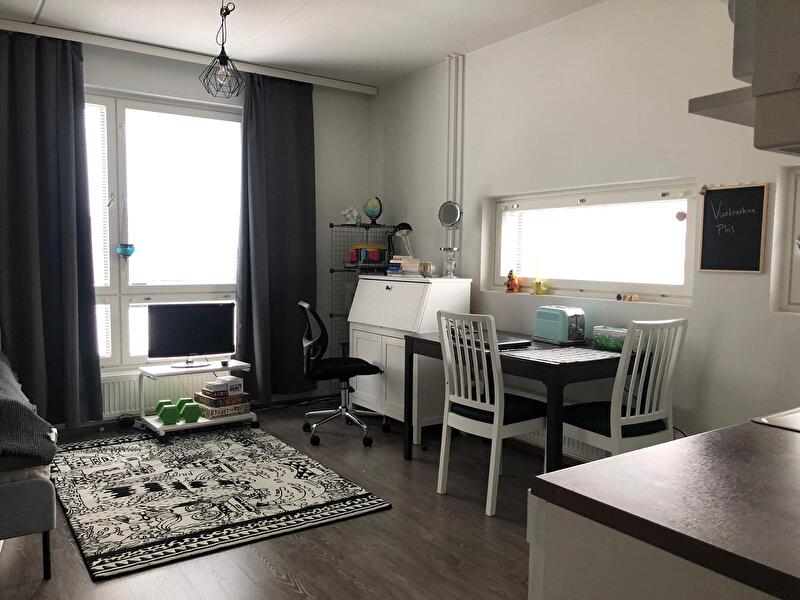 Kalustettu TOAS Yksiö Kalevasta opiskelijalle kevääksi