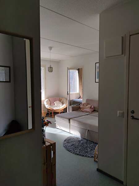 A spacious and lightful two room apartment in Kaleva