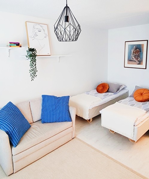 Furnished studio apartment for rent, also suitable for two people