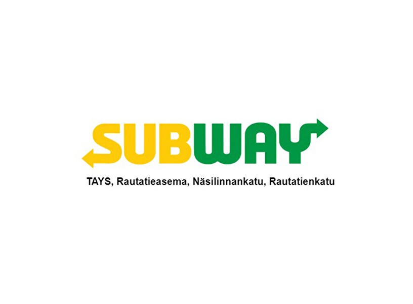 Subway TAYS, Rautatieasema, Näsilinnankatu ja Rautatienkatu