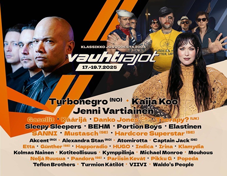 Vauhtiajot 2025